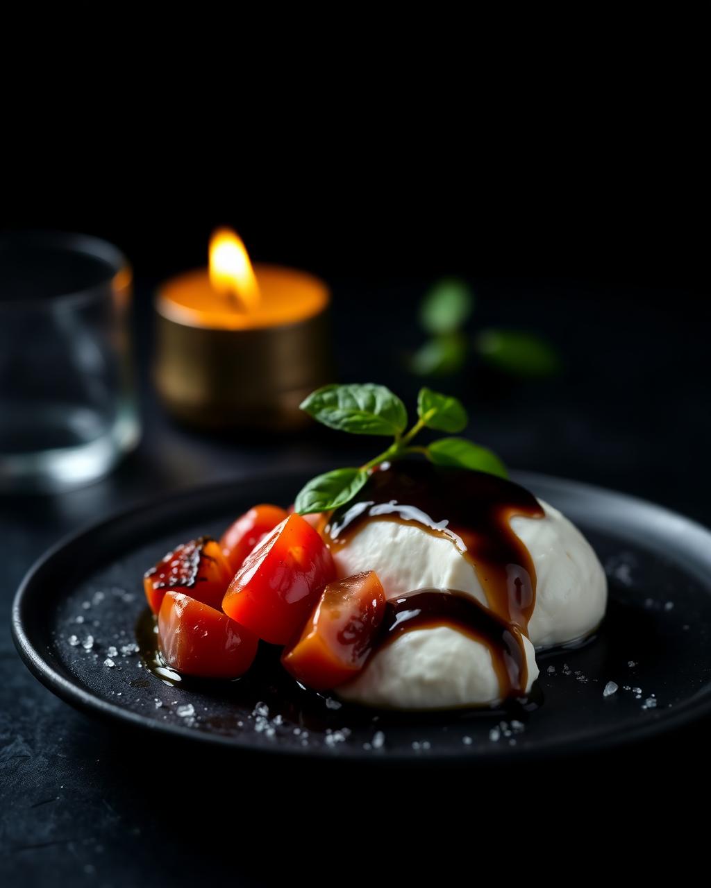 burrata & heirloom tomato