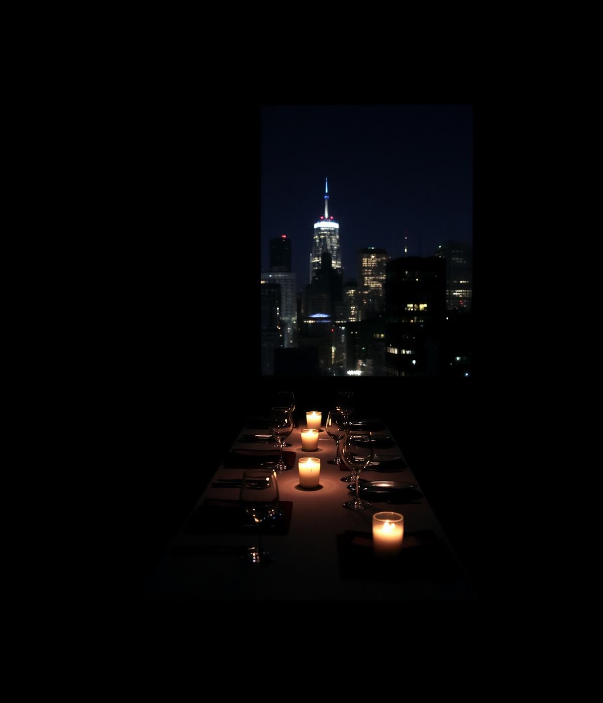 the midnight dinner in Manhattan